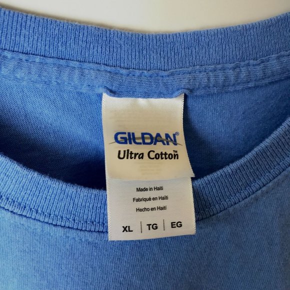 Duck Stops Here Westerly Pawcatuck T Shirt Adult Blue XL Extra Large Graphic Tee - Picture 4 of 14